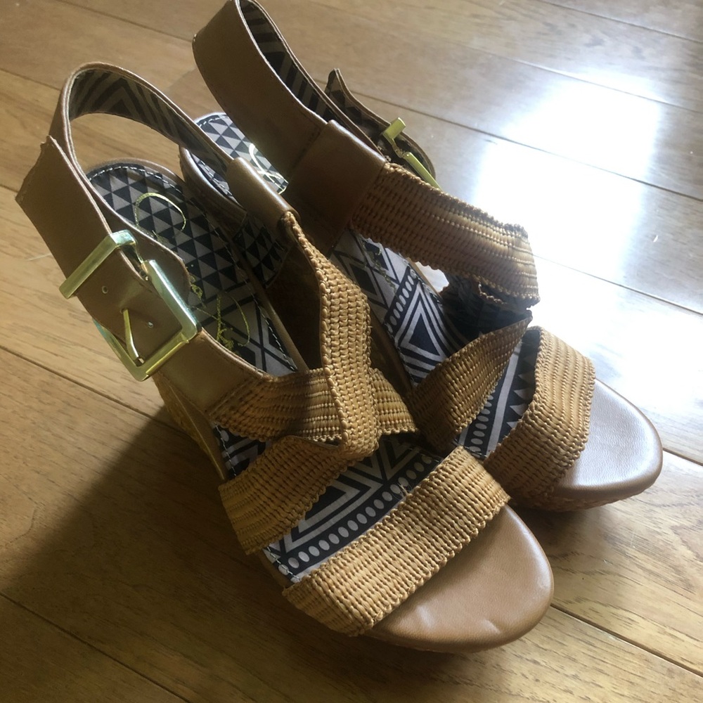 Jessica Simpson wedges